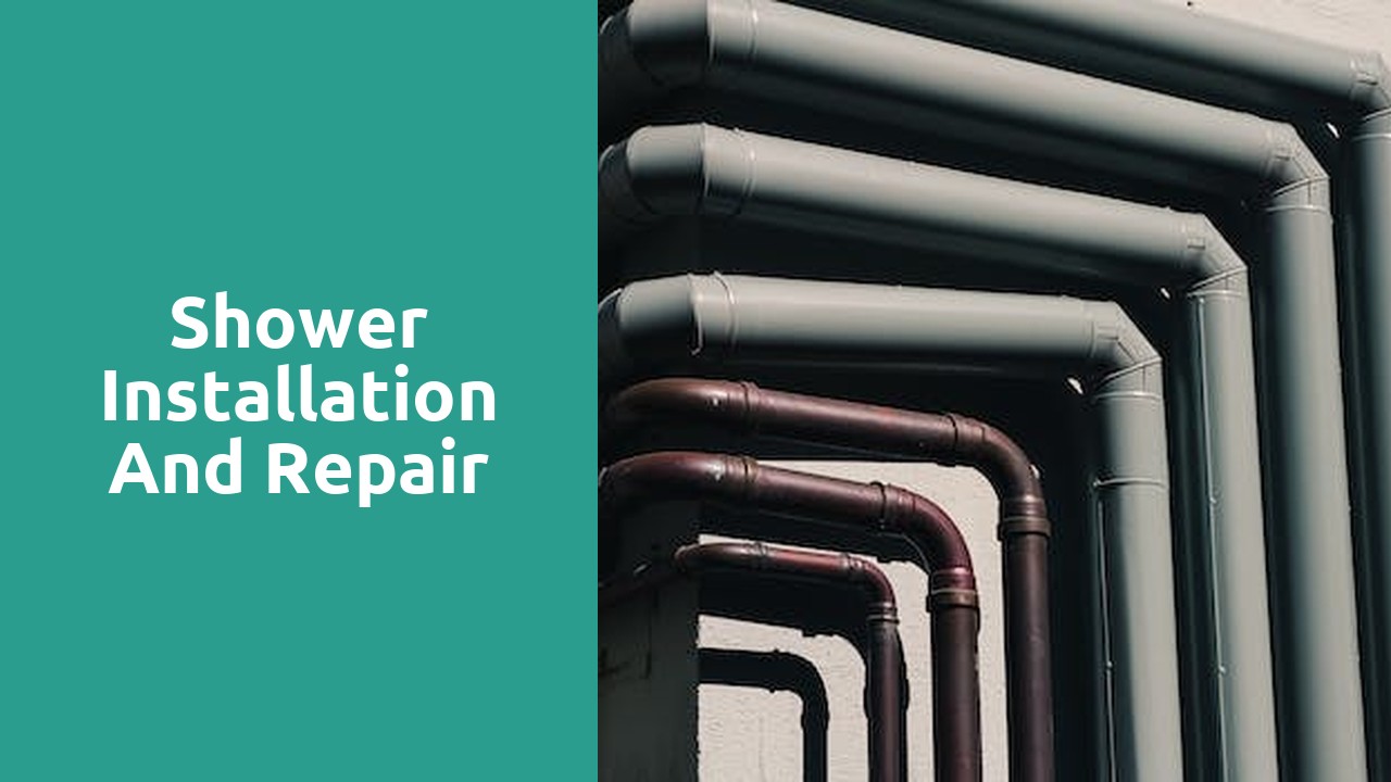 Shower installation and repair